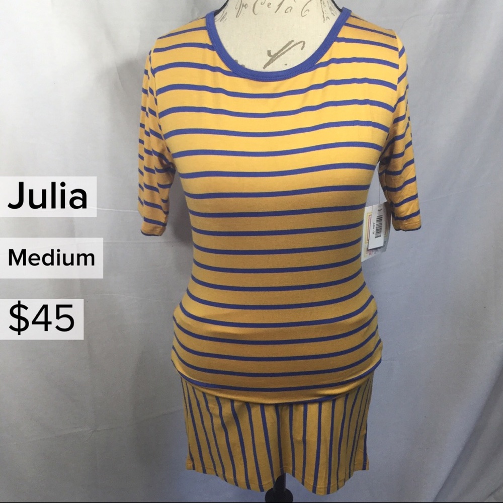 Medium LuLaRoe Julia Dress